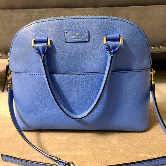 Cobalt Blue Kate Spade Hand/Messenger Crossbody Bag - Picture 1 of 6